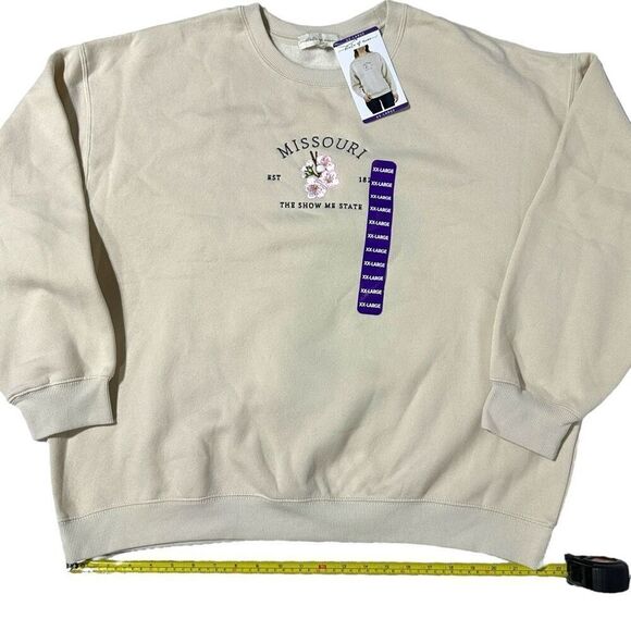 State of Mine Ladies Sweatshirt Missouri Size XXL - Picture 3 of 8